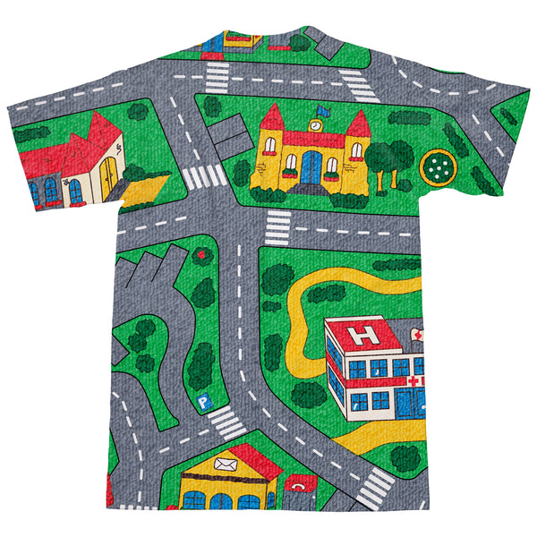 Carpet Track T-Shirt-Subliminator-| All-Over-Print Everywhere - Designed to Make You Smile