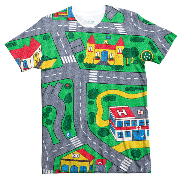 Carpet Track T-Shirt-Subliminator-| All-Over-Print Everywhere - Designed to Make You Smile