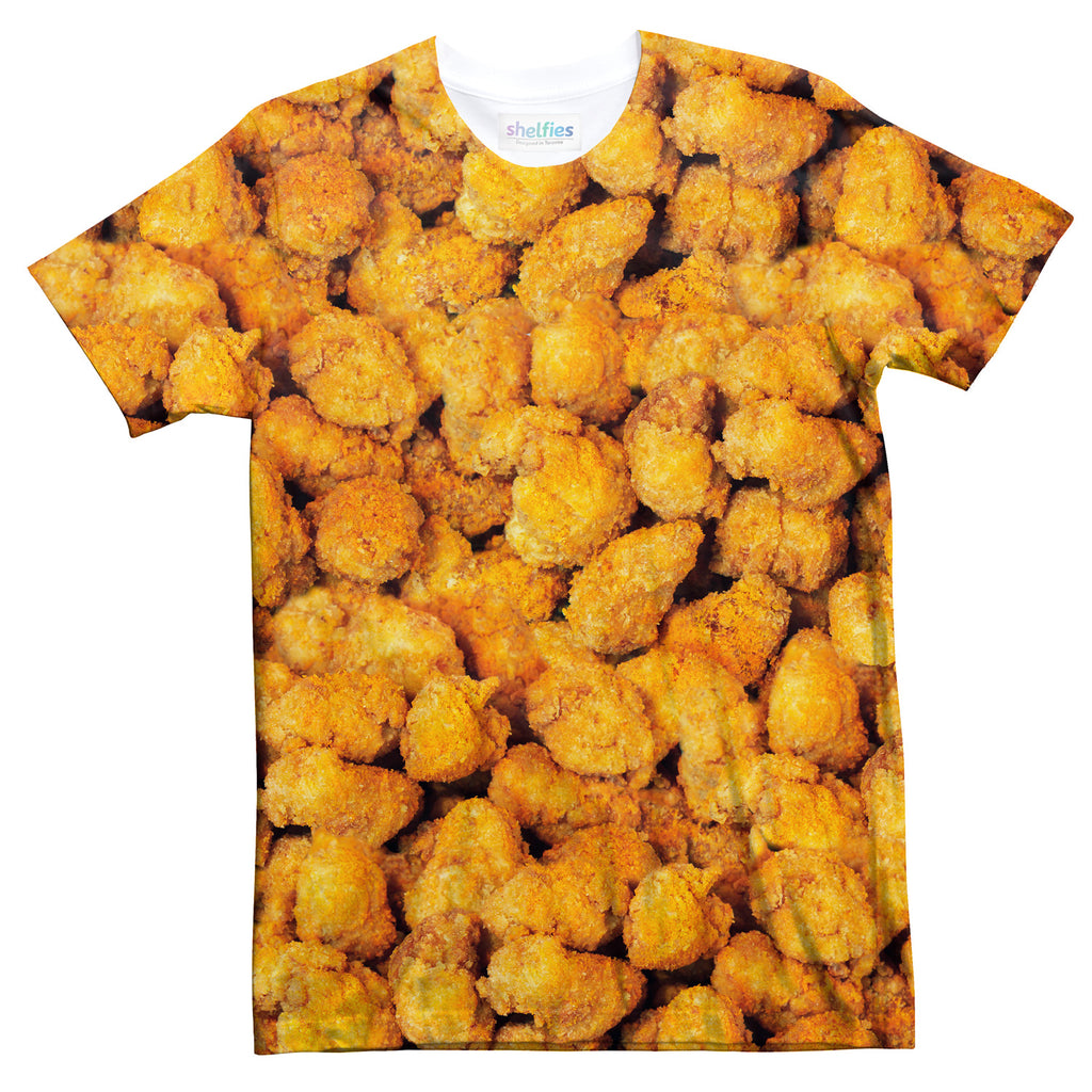 Chicken Nuggets Invasion T-Shirt-Subliminator-| All-Over-Print Everywhere - Designed to Make You Smile