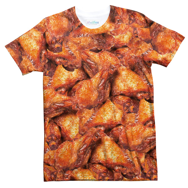 Chicken Wings Invasion T-Shirt-Subliminator-| All-Over-Print Everywhere - Designed to Make You Smile