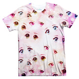 Anime Eyes T-Shirt-Subliminator-| All-Over-Print Everywhere - Designed to Make You Smile
