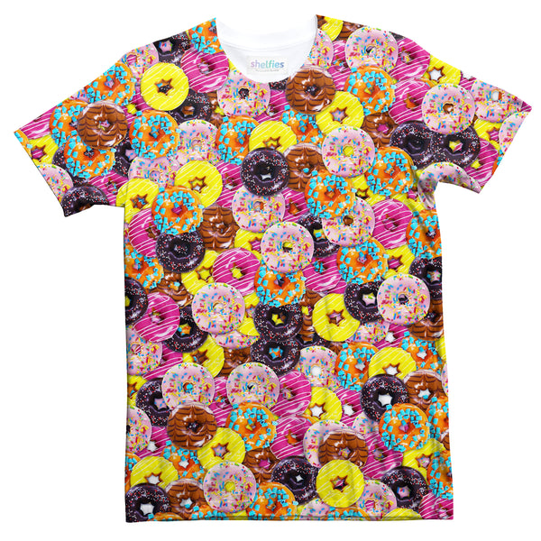 Donuts Invasion T-Shirt-Subliminator-| All-Over-Print Everywhere - Designed to Make You Smile