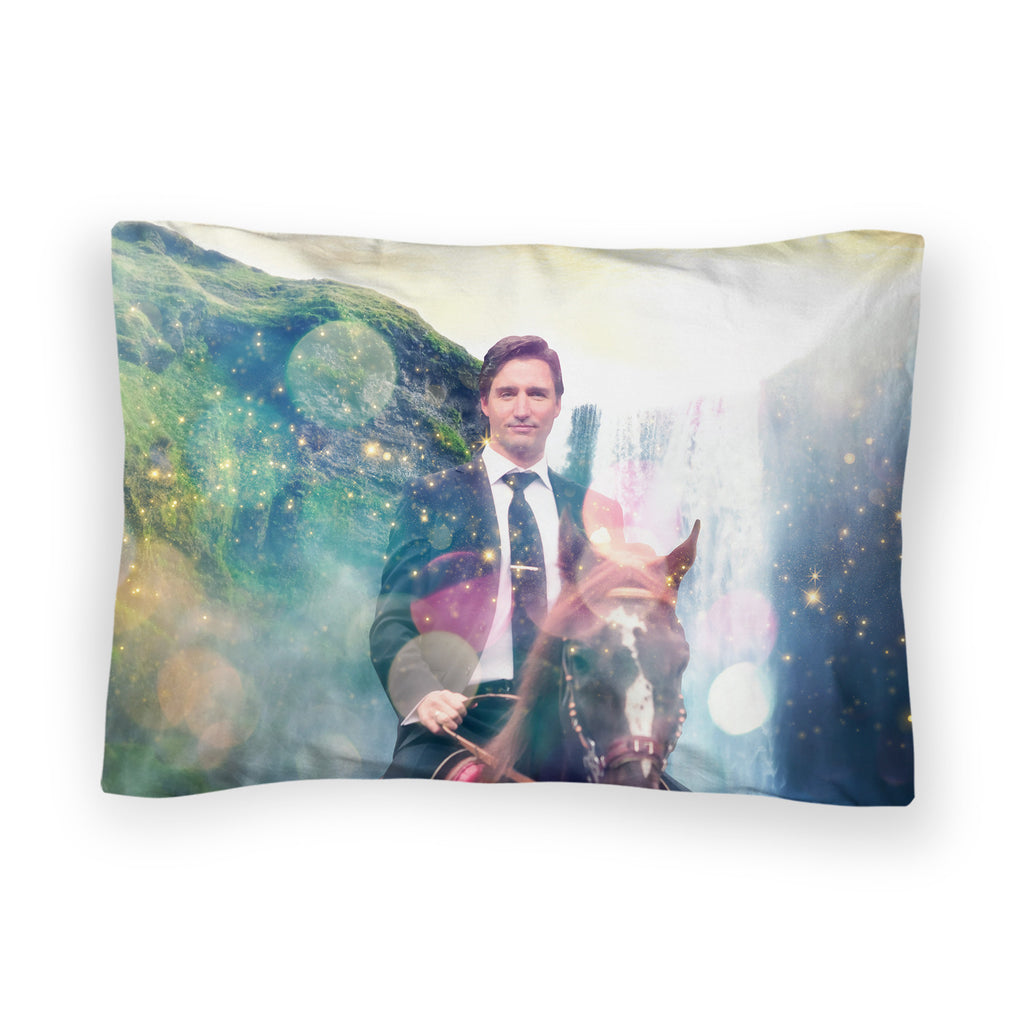 Dreamy Trudeau Bed Pillow Case-Shelfies-| All-Over-Print Everywhere - Designed to Make You Smile