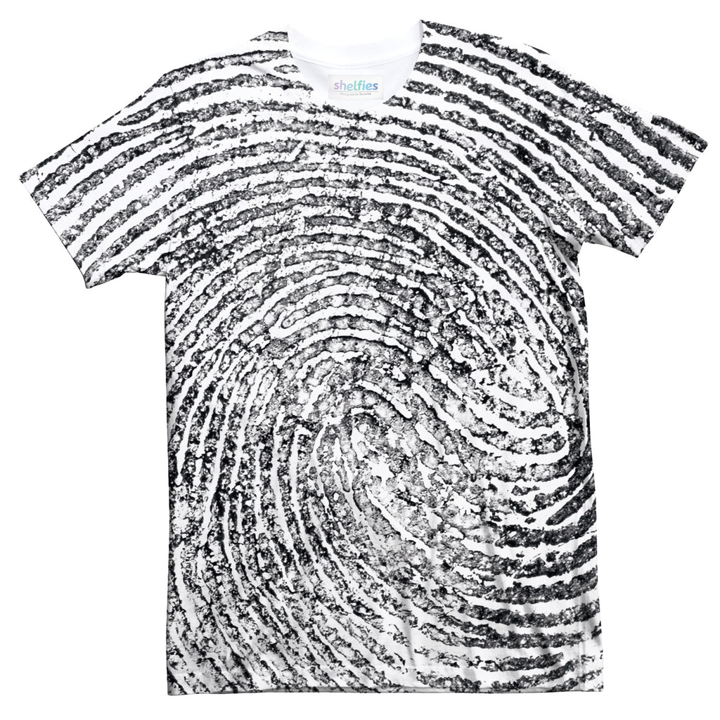 Finger Print T-Shirt-Subliminator-| All-Over-Print Everywhere - Designed to Make You Smile