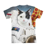 First Cat On The Moon Youth T-Shirt-kite.ly-| All-Over-Print Everywhere - Designed to Make You Smile