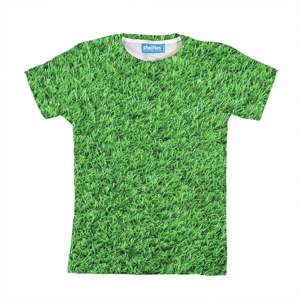 Grass Invasion Youth T-Shirt-kite.ly-| All-Over-Print Everywhere - Designed to Make You Smile