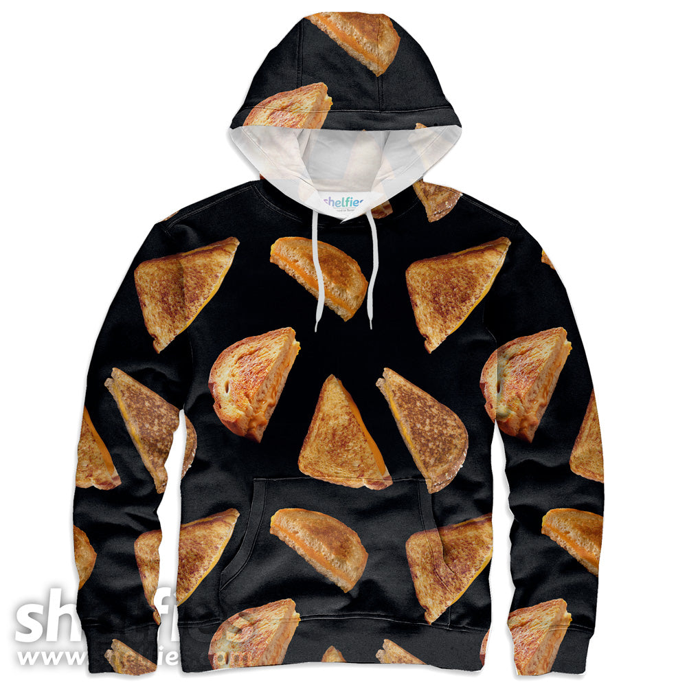 Grilled Cheese Hoodie-Subliminator-| All-Over-Print Everywhere - Designed to Make You Smile