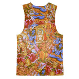 Indian Gods Tank Top-kite.ly-| All-Over-Print Everywhere - Designed to Make You Smile