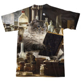 Intelligent Cat T-Shirt-Subliminator-| All-Over-Print Everywhere - Designed to Make You Smile