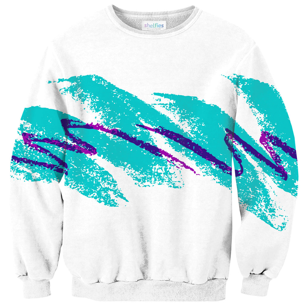 Jazz Wave Sweater-Subliminator-| All-Over-Print Everywhere - Designed to Make You Smile
