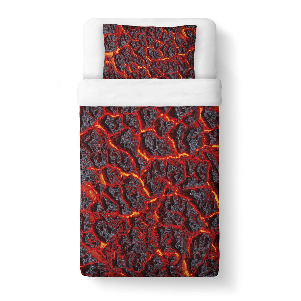 Lava Duvet Cover-Gooten-Twin-| All-Over-Print Everywhere - Designed to Make You Smile