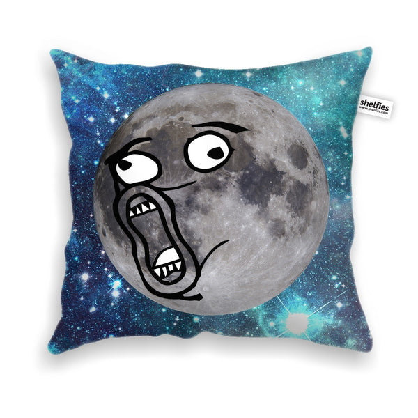 LOL Moon Face Throw Pillow Case-Shelfies-| All-Over-Print Everywhere - Designed to Make You Smile