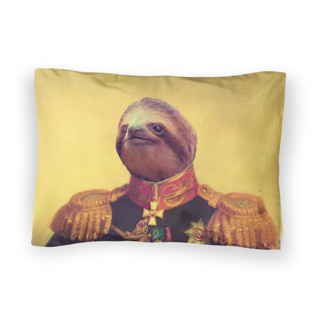 Lil' General Sloth Bed Pillow Case-Shelfies-| All-Over-Print Everywhere - Designed to Make You Smile
