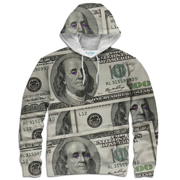 Money Galaxy Hoodie-Subliminator-| All-Over-Print Everywhere - Designed to Make You Smile