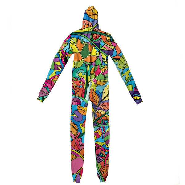 Neon Forest Adult Jumpsuit-Shelfies-| All-Over-Print Everywhere - Designed to Make You Smile