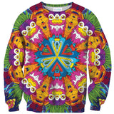 Neon Jungle Sweater-Shelfies-| All-Over-Print Everywhere - Designed to Make You Smile
