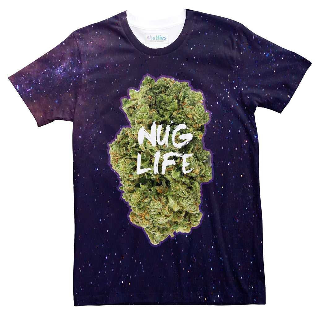Nug Life T-Shirt-Shelfies-| All-Over-Print Everywhere - Designed to Make You Smile