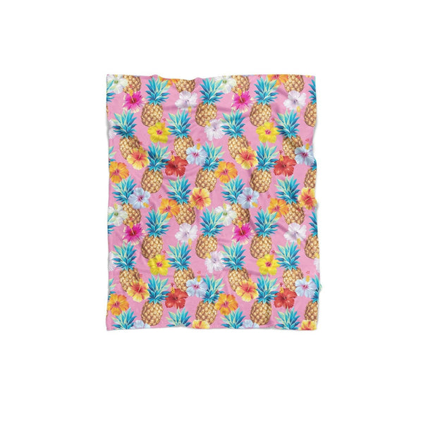 Pineapple Punch Blanket-Gooten-Regular-| All-Over-Print Everywhere - Designed to Make You Smile