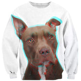 3D Pitbull Sweater-Shelfies-| All-Over-Print Everywhere - Designed to Make You Smile