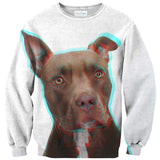 3D Pitbull Sweater-Shelfies-| All-Over-Print Everywhere - Designed to Make You Smile