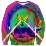 Psycho Kitty Sweater-Shelfies-| All-Over-Print Everywhere - Designed to Make You Smile
