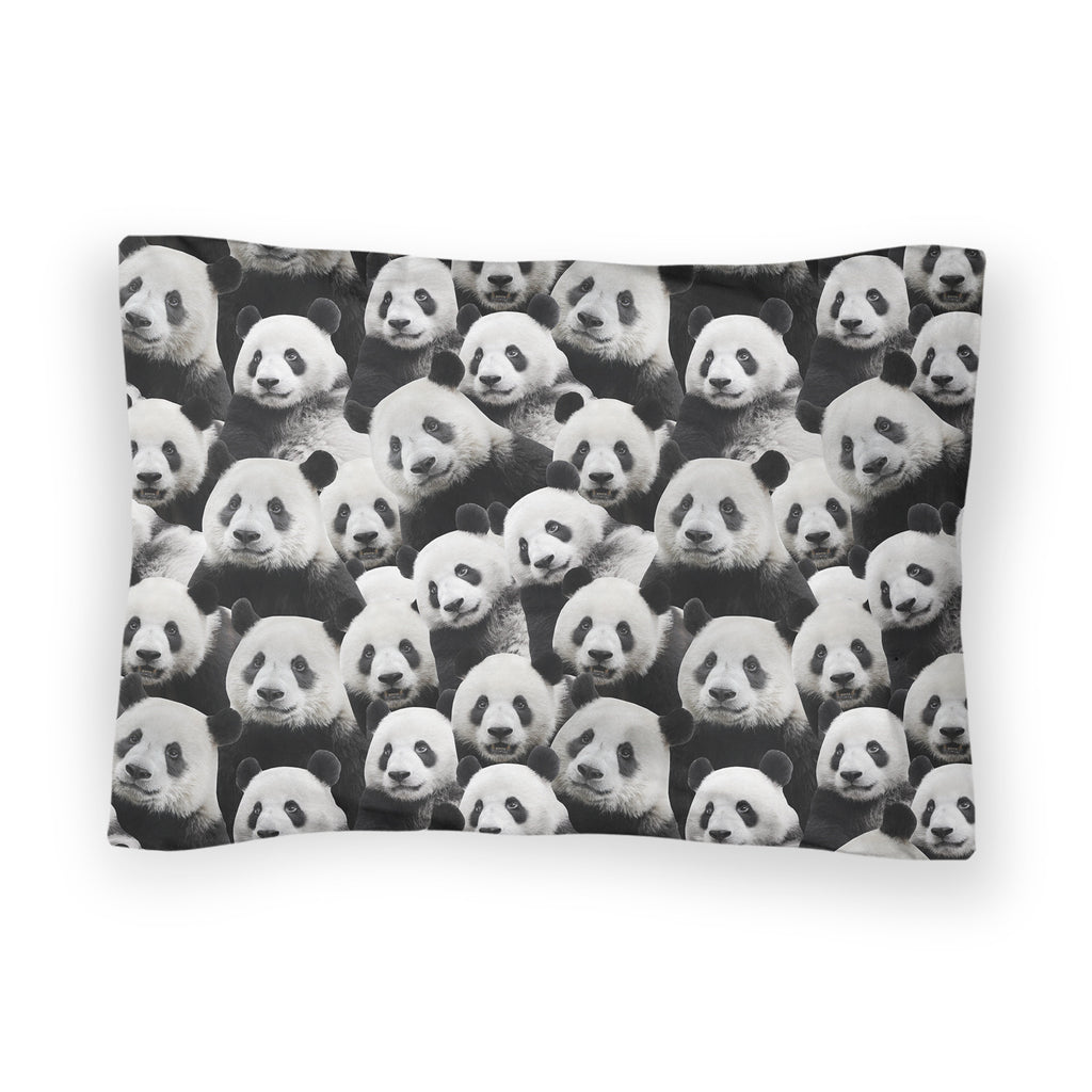 Panda Invasion Bed Pillow Case-Shelfies-| All-Over-Print Everywhere - Designed to Make You Smile