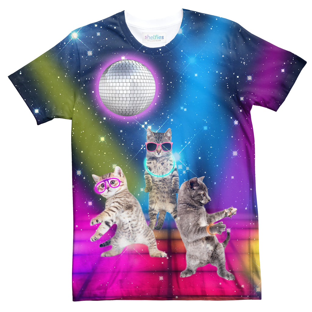 Party Cats T-Shirt-Subliminator-| All-Over-Print Everywhere - Designed to Make You Smile