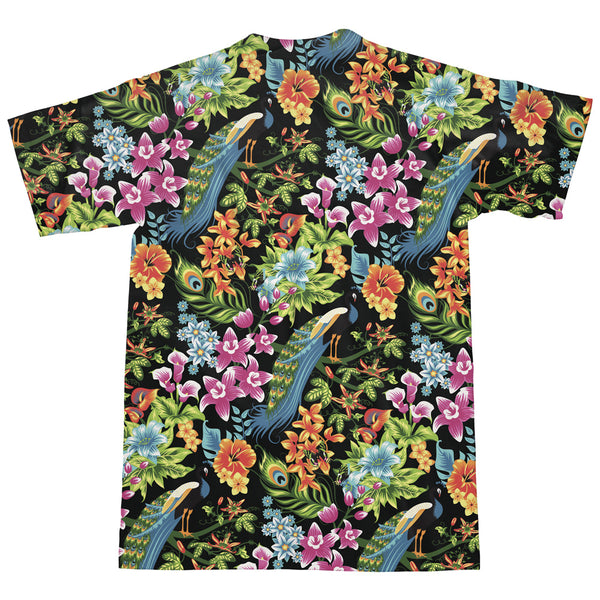 Dash Peacock T-Shirt-Subliminator-| All-Over-Print Everywhere - Designed to Make You Smile