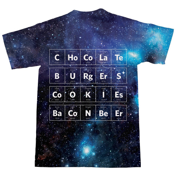 Periodic Table T-Shirt-Shelfies-| All-Over-Print Everywhere - Designed to Make You Smile