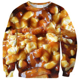 Poutine Invasion Sweater-Subliminator-| All-Over-Print Everywhere - Designed to Make You Smile