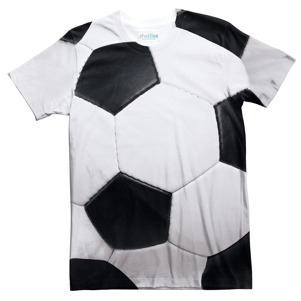 Soccer Ball T-Shirt-Subliminator-| All-Over-Print Everywhere - Designed to Make You Smile
