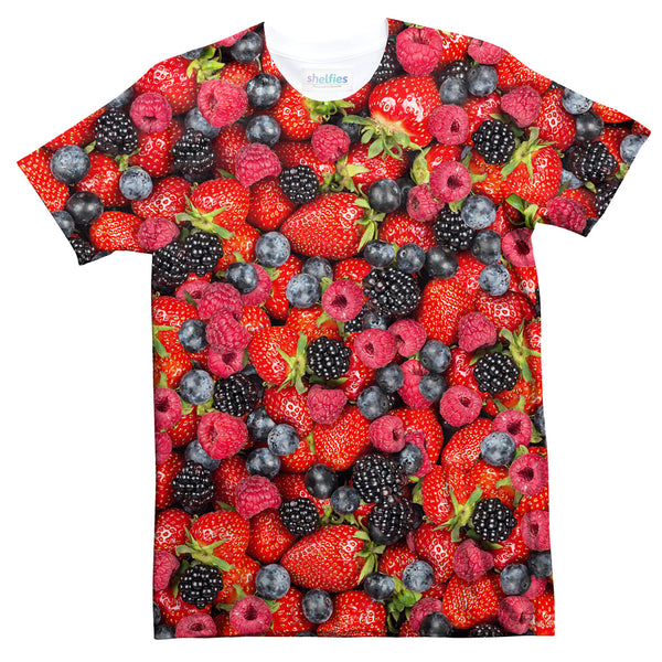 Summer Berries T-Shirt-Subliminator-| All-Over-Print Everywhere - Designed to Make You Smile