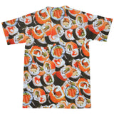 Sushi Invasion T-Shirt-Subliminator-| All-Over-Print Everywhere - Designed to Make You Smile