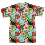 Tropical Bird T-Shirt-Shelfies-| All-Over-Print Everywhere - Designed to Make You Smile
