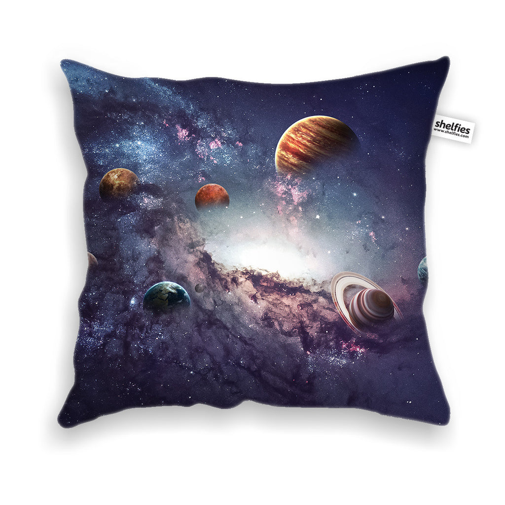 The Cosmos Throw Pillow Case-Shelfies-| All-Over-Print Everywhere - Designed to Make You Smile