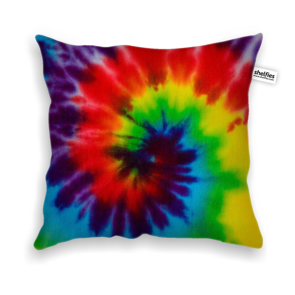 Tie Dye Throw Pillow Case-Shelfies-| All-Over-Print Everywhere - Designed to Make You Smile