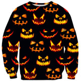 Trick Or Treat Invasion Sweater-Shelfies-| All-Over-Print Everywhere - Designed to Make You Smile