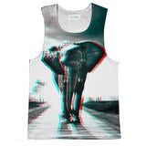 Trippy Elephant Tank Top-kite.ly-| All-Over-Print Everywhere - Designed to Make You Smile