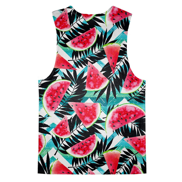 Tropical Melons Tank Top-kite.ly-| All-Over-Print Everywhere - Designed to Make You Smile