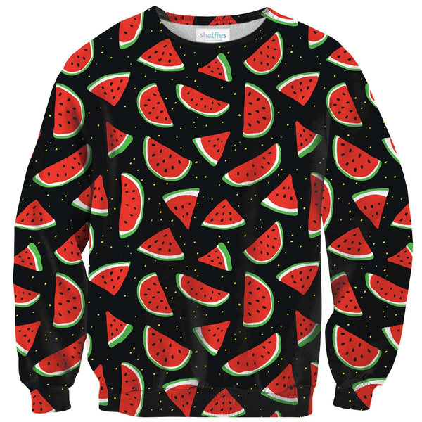Watermelon Life Sweater-Shelfies-| All-Over-Print Everywhere - Designed to Make You Smile