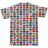 World Flags T-Shirt-Subliminator-| All-Over-Print Everywhere - Designed to Make You Smile
