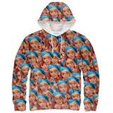 Your Face Custom Hoodie-Shelfies-| All-Over-Print Everywhere - Designed to Make You Smile