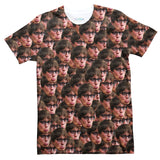 Your Face Custom T-Shirt-Shelfies-| All-Over-Print Everywhere - Designed to Make You Smile