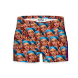 Your Face Custom Workout Shorts-Shelfies-| All-Over-Print Everywhere - Designed to Make You Smile