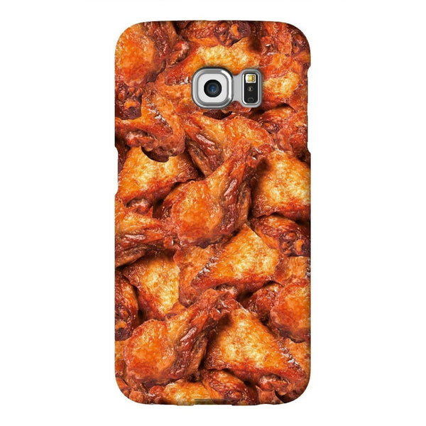 Chicken Wings Invasion Smartphone Case-Gooten-Samsung S6 Edge-| All-Over-Print Everywhere - Designed to Make You Smile