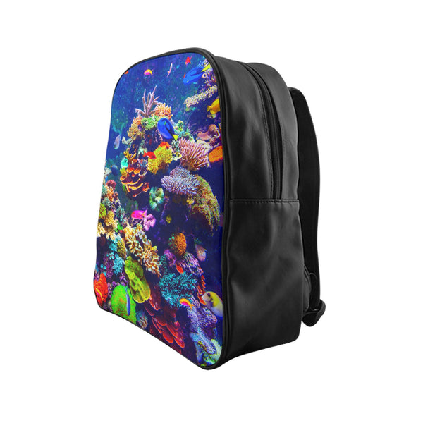 Aquarium Backpack-Printify-Large-| All-Over-Print Everywhere - Designed to Make You Smile