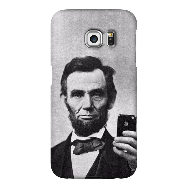 Abraham Lincoln Selfie Smartphone Case-Gooten-Samsung S6 Edge-| All-Over-Print Everywhere - Designed to Make You Smile
