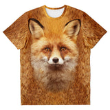 Fox Face T-Shirt-Subliminator-XS-| All-Over-Print Everywhere - Designed to Make You Smile