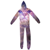 Cat Nebula Adult Jumpsuit-Shelfies-| All-Over-Print Everywhere - Designed to Make You Smile