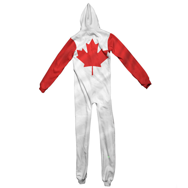 Canadian Flag Adult Jumpsuit-Shelfies-| All-Over-Print Everywhere - Designed to Make You Smile